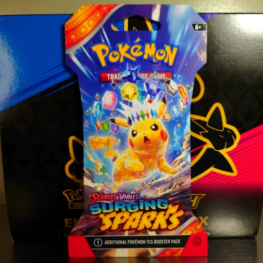 Surging Sparks Sleeved Booster Pack